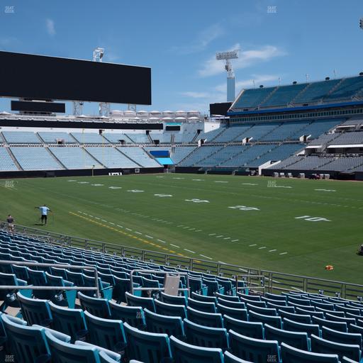 EverBank Stadium - Section 103 Seat View