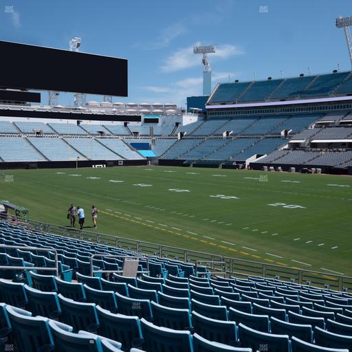 EverBank Stadium - Section 104 Seat View