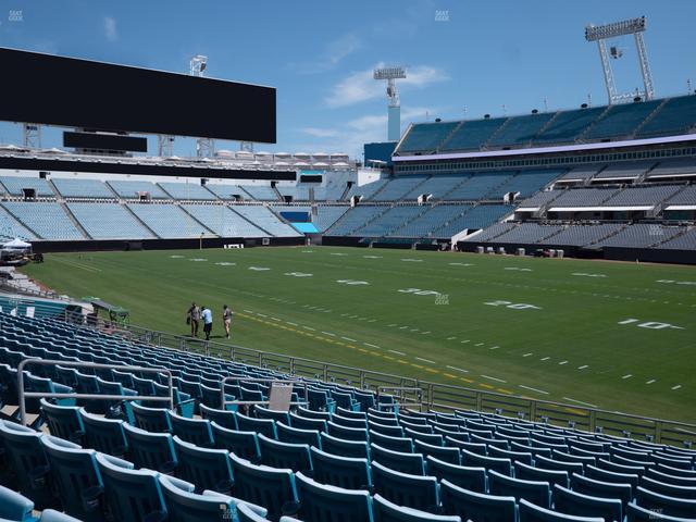 EverBank Stadium - Section 104 Seat View
