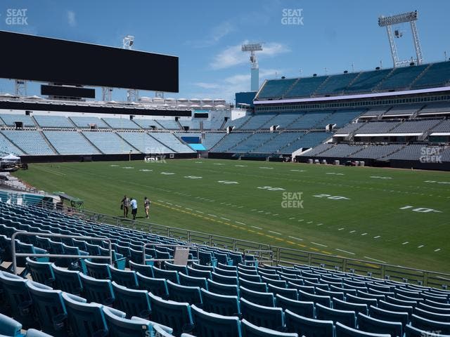 EverBank Stadium - Section 104 Seat View