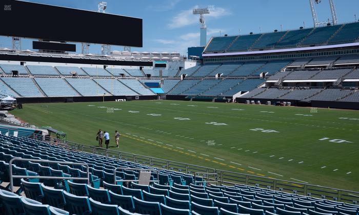 EverBank Stadium - Section 104 Seat View