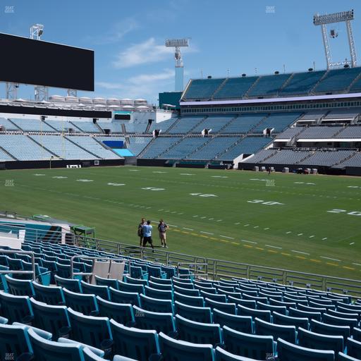 EverBank Stadium - Section 105 Seat View