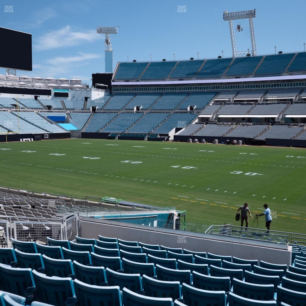 EverBank Stadium - Section 106 Seat View