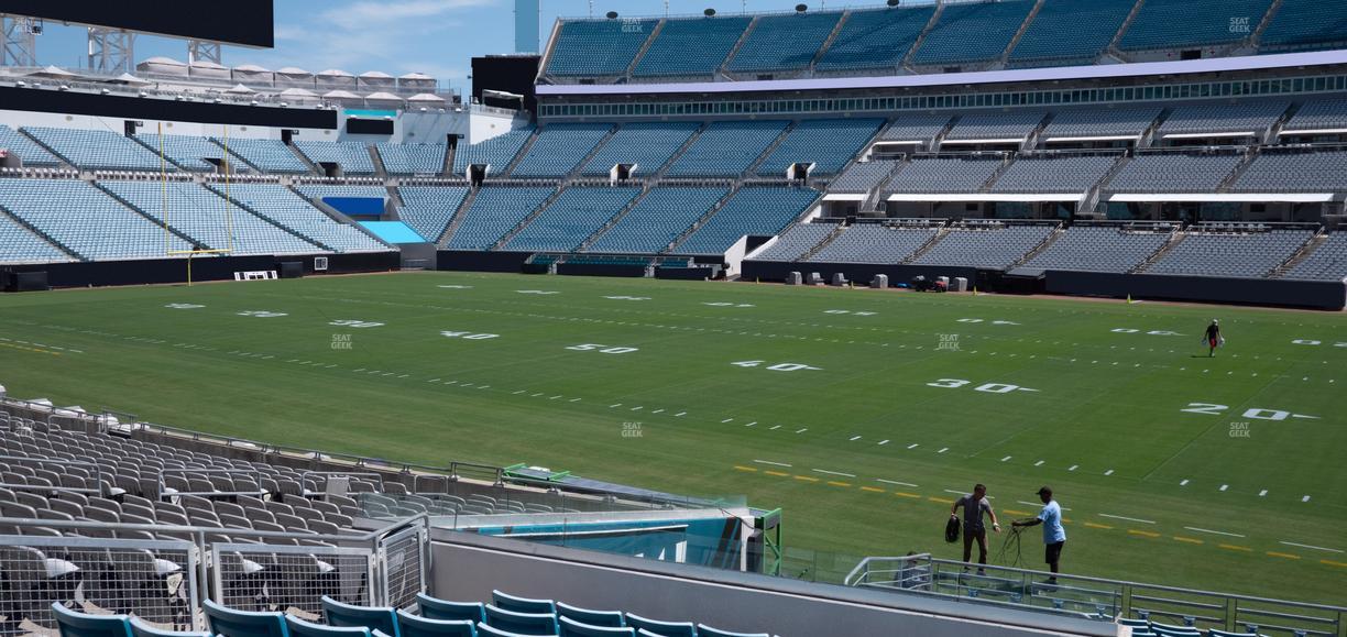 EverBank Stadium - Section 106 Seat View