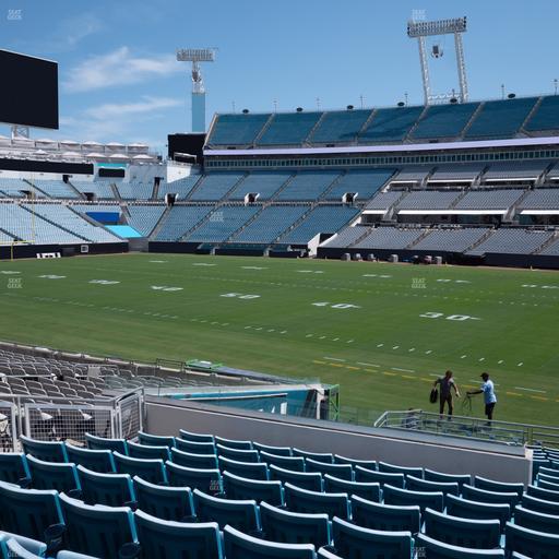 EverBank Stadium - Section 106 Seat View