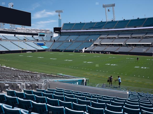 EverBank Stadium - Section 106 Seat View