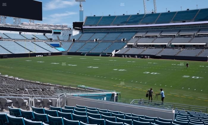 EverBank Stadium - Section 106 Seat View