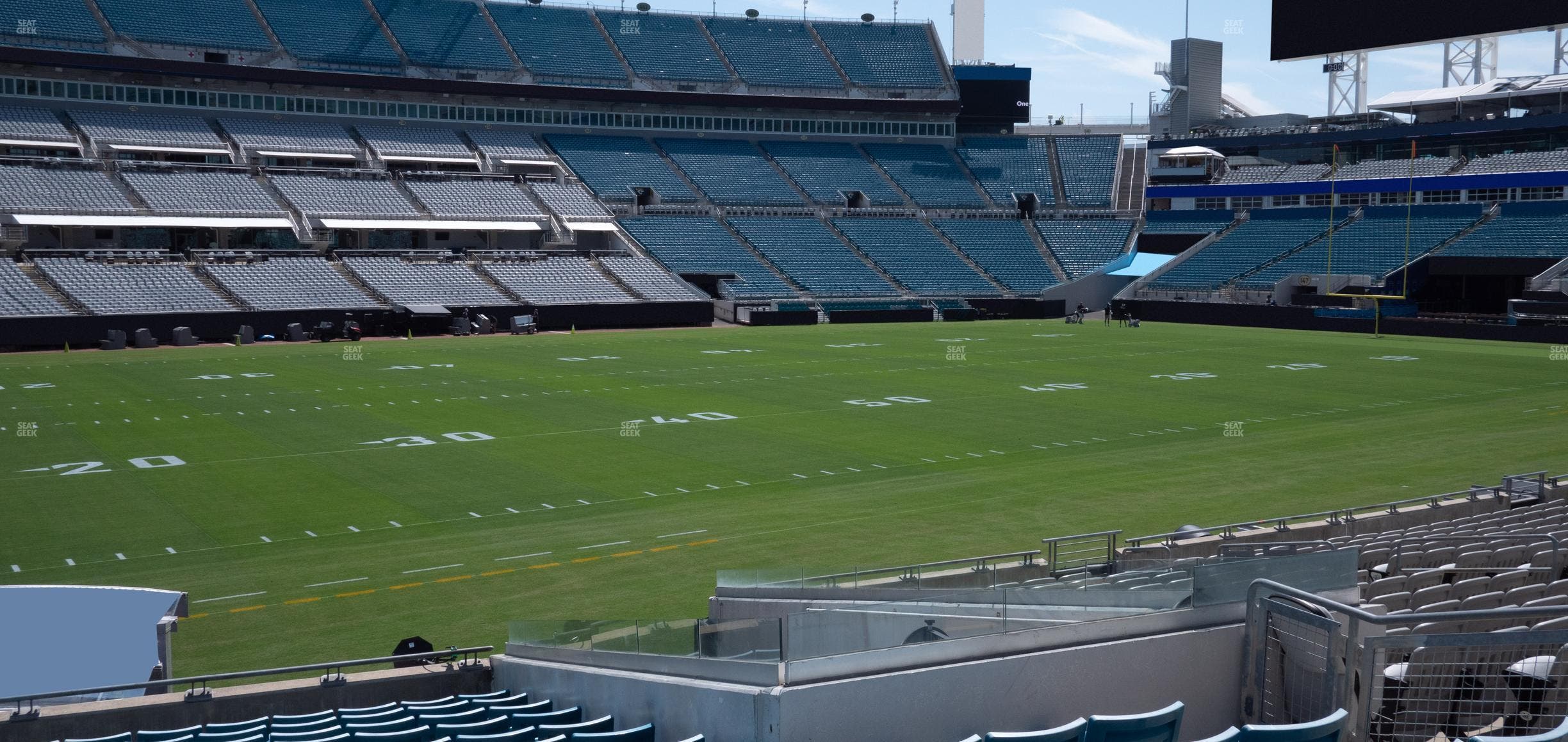 EverBank Stadium - Section 113 Seat View