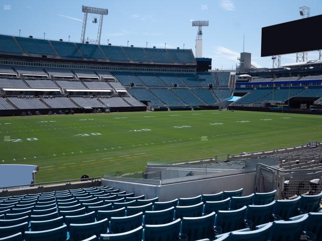 EverBank Stadium - Section 113 Seat View