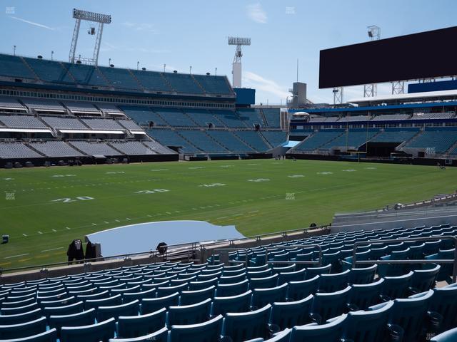 EverBank Stadium - Section 114 Seat View