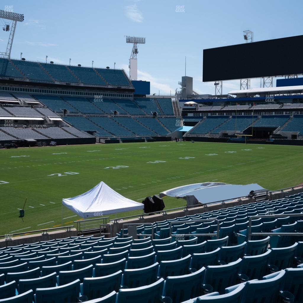 EverBank Stadium - Section 115 Seat View