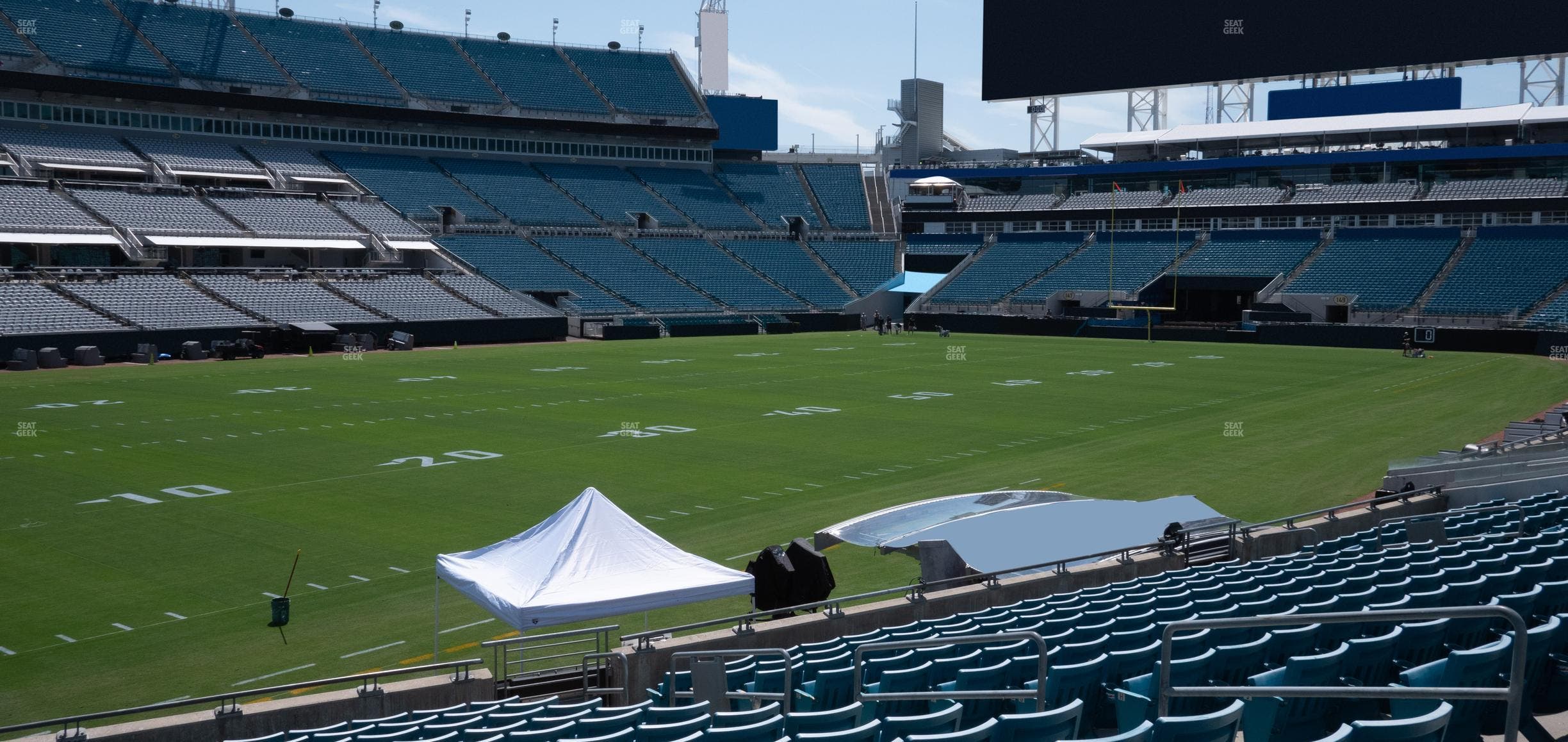 EverBank Stadium - Section 115 Seat View