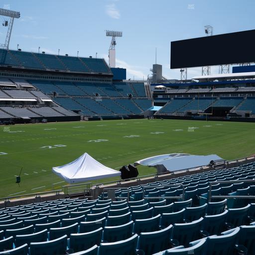 EverBank Stadium - Section 115 Seat View