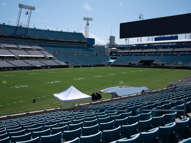 EverBank Stadium - Section 115 Seat View