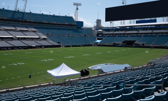 EverBank Stadium - Section 115 Seat View