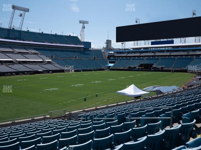 EverBank Stadium - Section 116 Seat View
