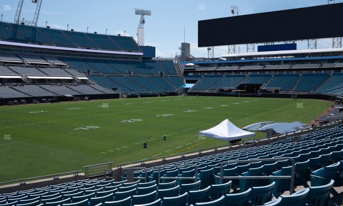 EverBank Stadium - Section 116 Seat View
