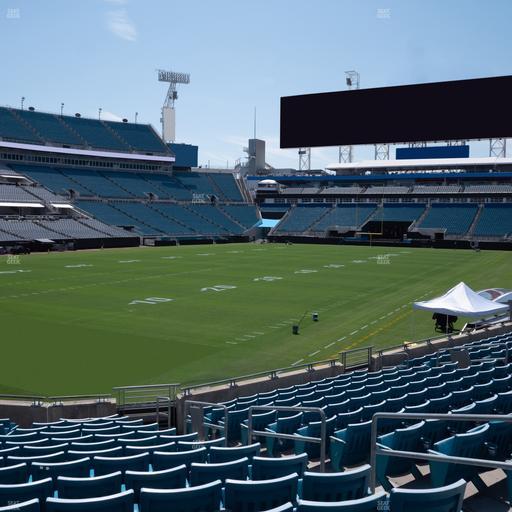 EverBank Stadium - Section 118 Seat View