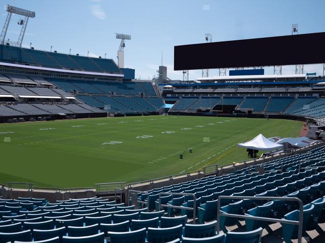 EverBank Stadium - Section 118 Seat View