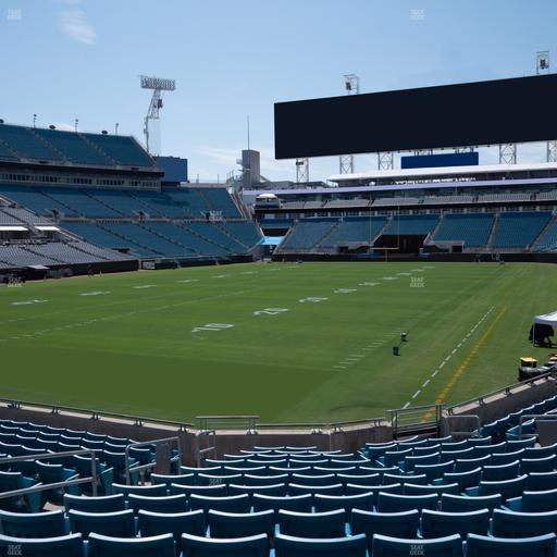 EverBank Stadium - Section 119 Seat View