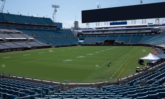 EverBank Stadium - Section 119 Seat View