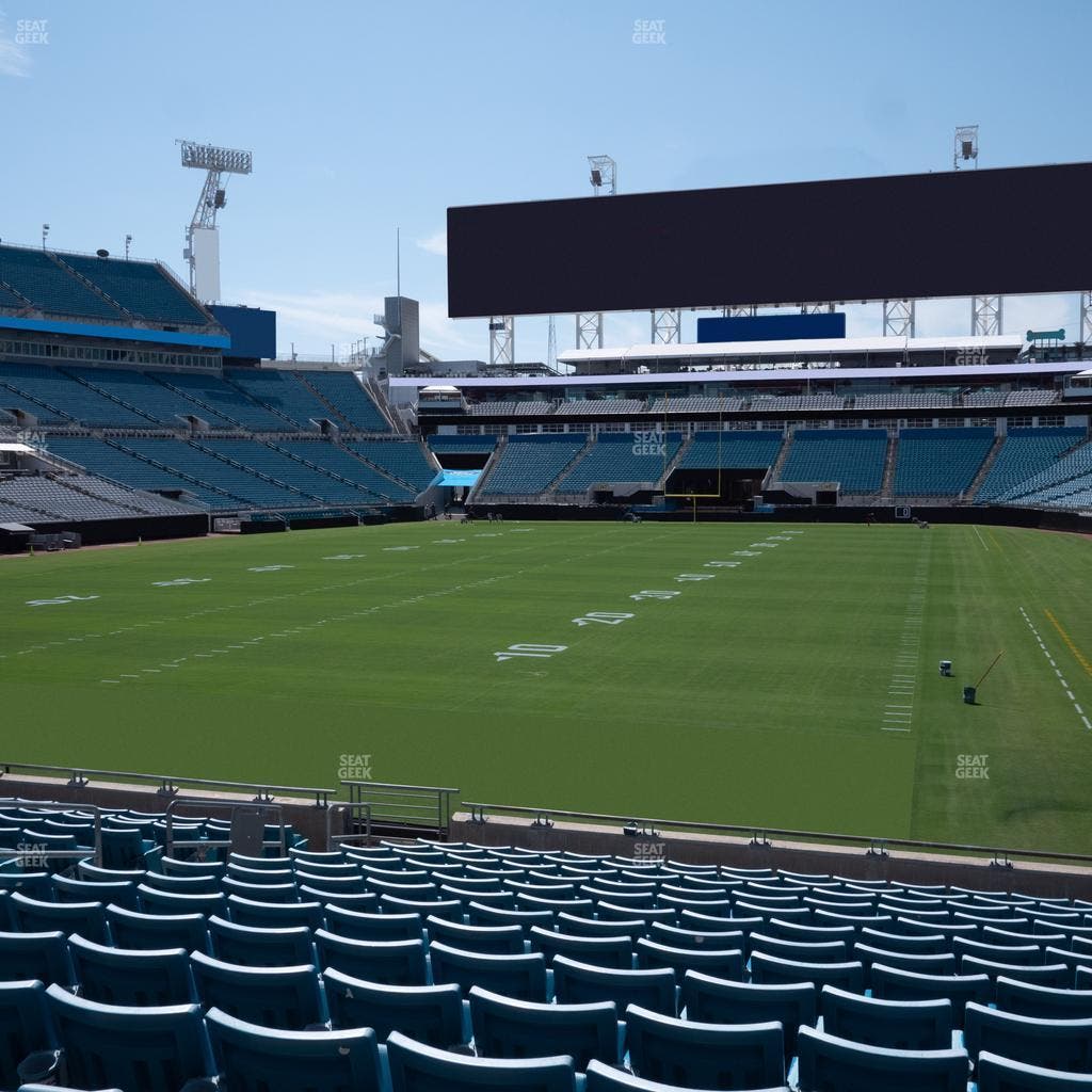 EverBank Stadium - Section 121 Seat View
