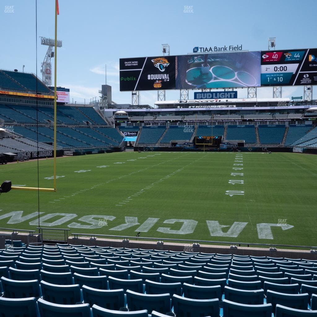 EverBank Stadium - Section 122 Seat View
