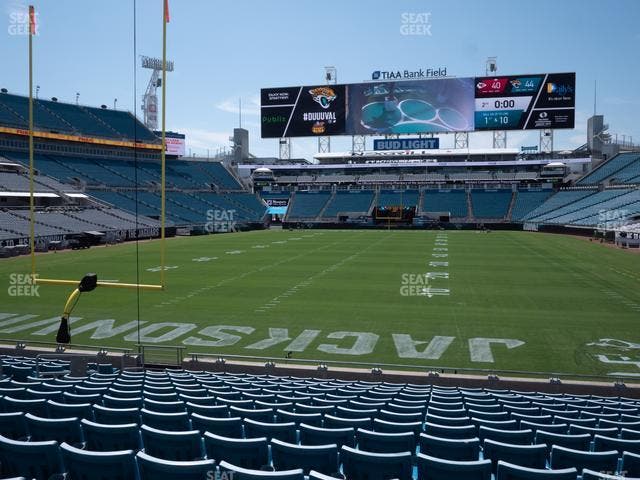 EverBank Stadium - Section 122 Seat View