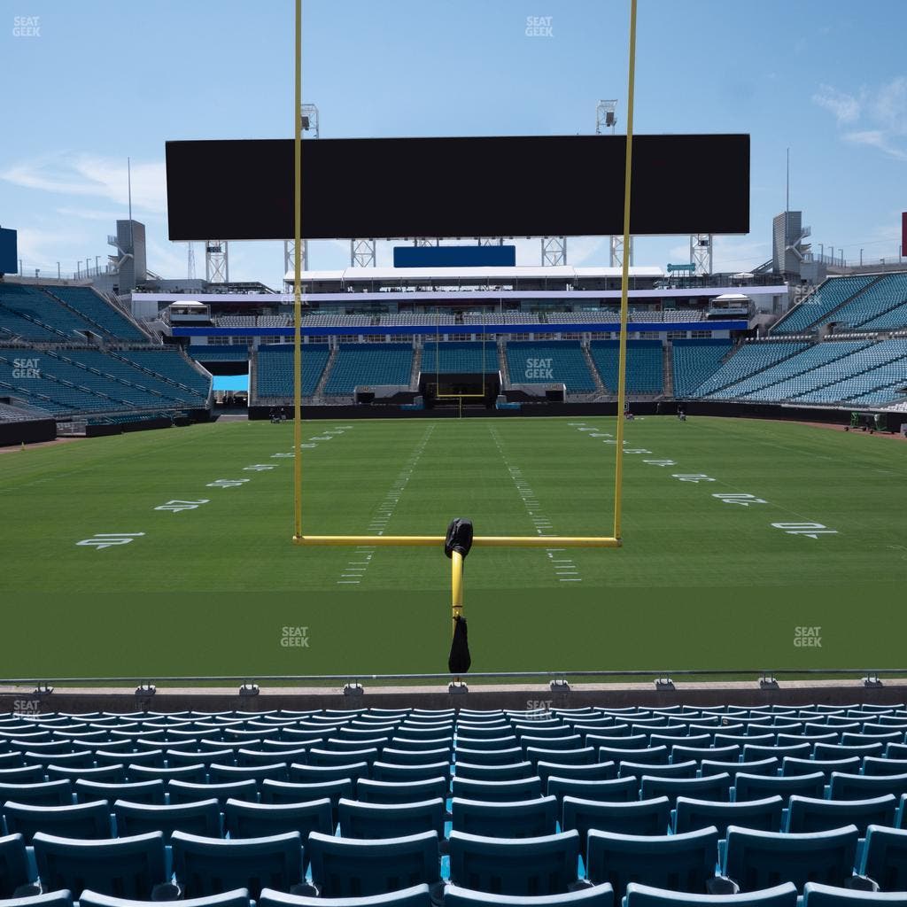 EverBank Stadium - Section 123 Seat View
