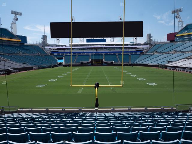 EverBank Stadium - Section 123 Seat View