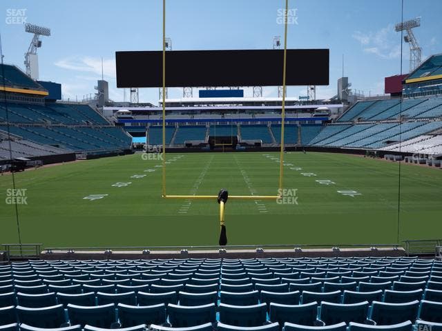 EverBank Stadium - Section 123 Seat View