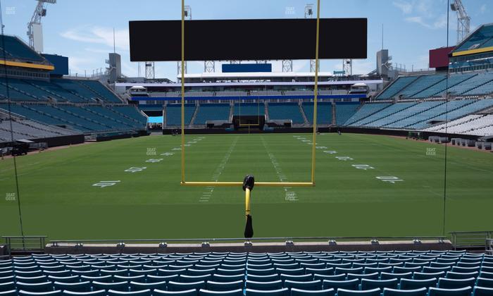 EverBank Stadium - Section 123 Seat View