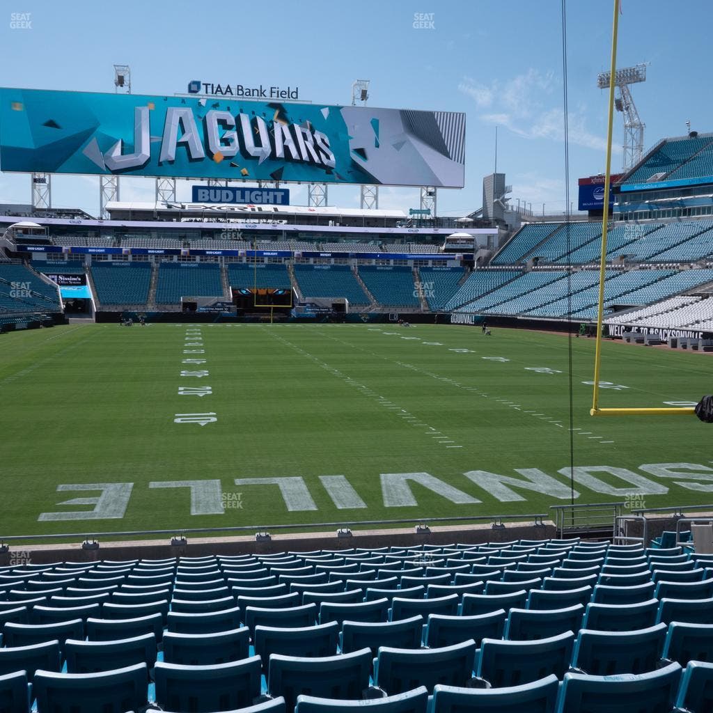 EverBank Stadium - Section 124 Seat View