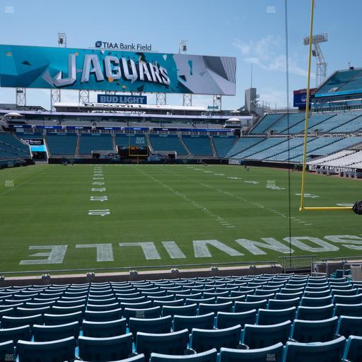 EverBank Stadium - Section 124 Seat View