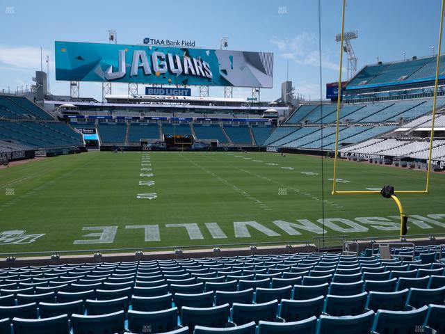 EverBank Stadium - Section 124 Seat View