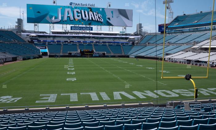 EverBank Stadium - Section 124 Seat View