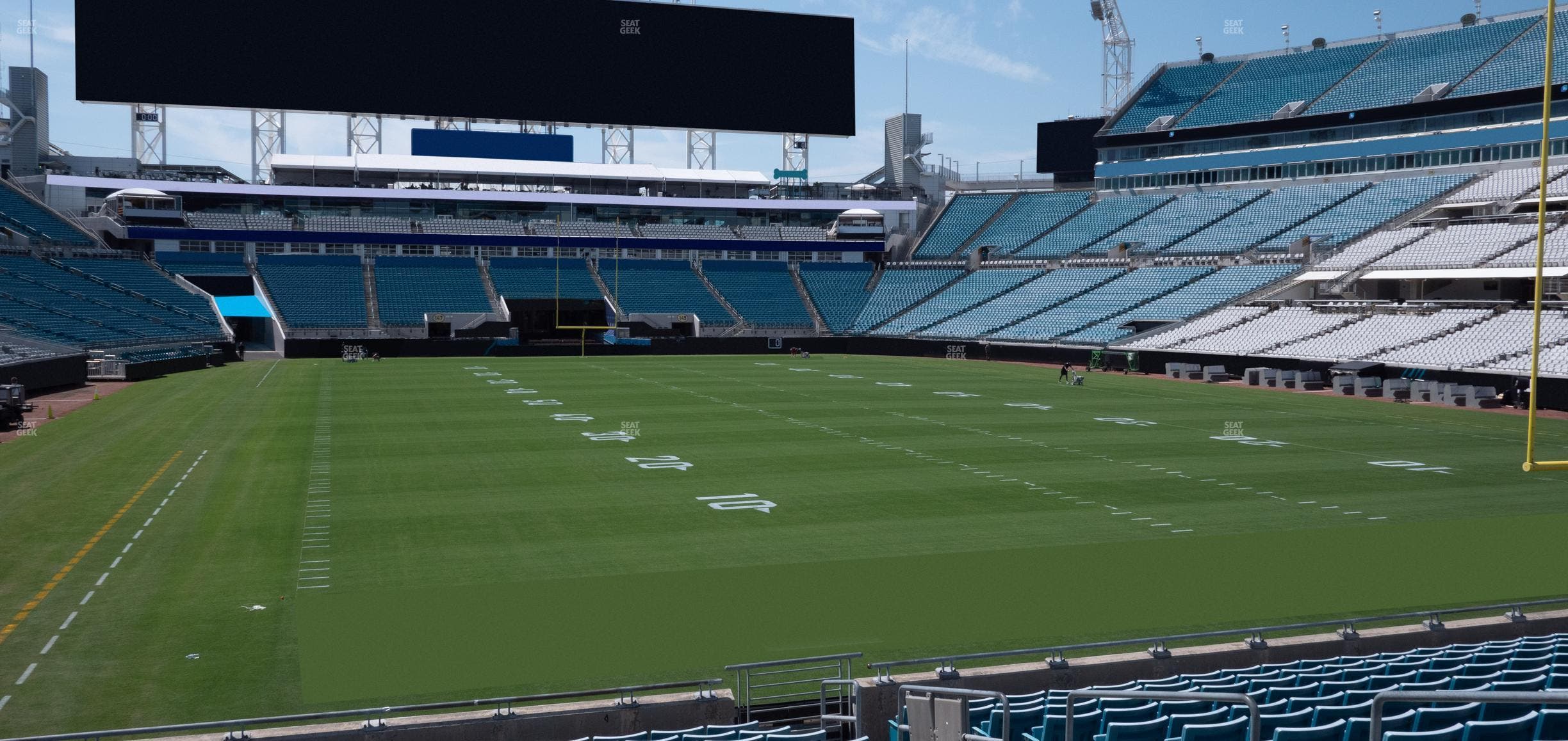 EverBank Stadium - Section 125 Seat View