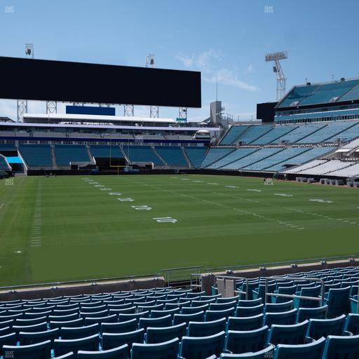 EverBank Stadium - Section 125 Seat View
