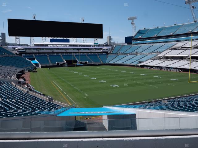 EverBank Stadium - Section 127 Seat View