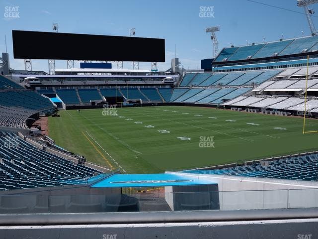 EverBank Stadium - Section 127 Seat View