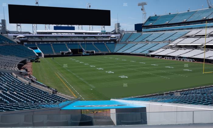 EverBank Stadium - Section 127 Seat View