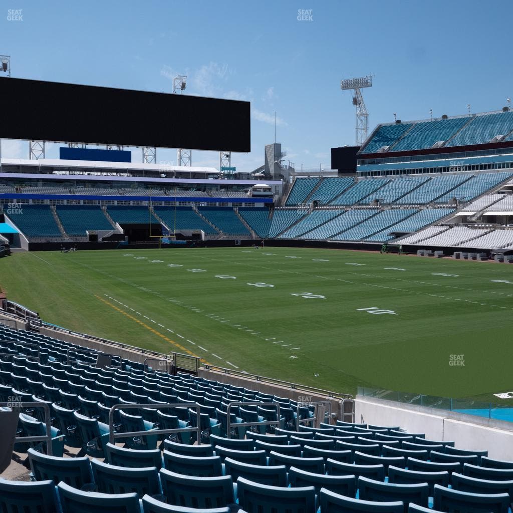 EverBank Stadium - Section 128 Seat View