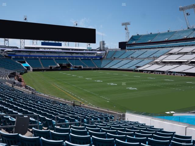 EverBank Stadium - Section 128 Seat View