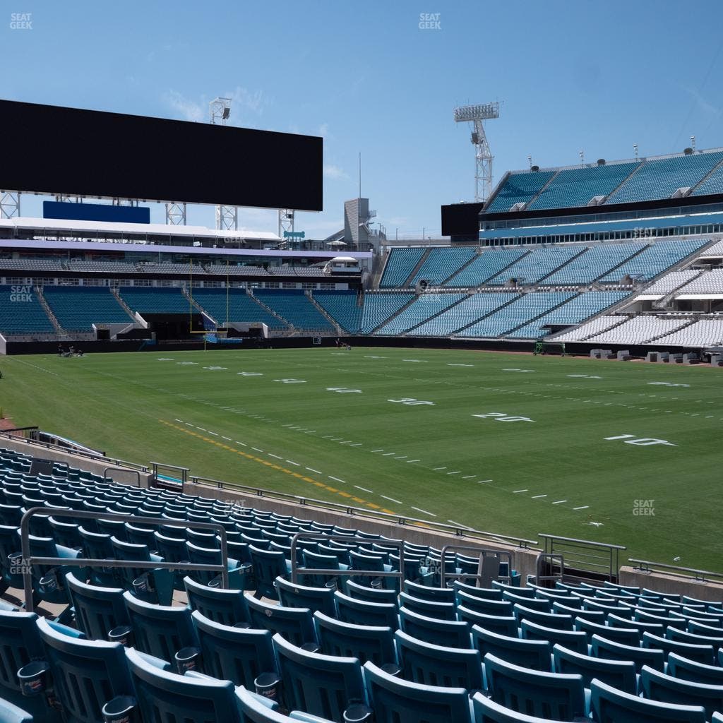 EverBank Stadium - Section 130 Seat View
