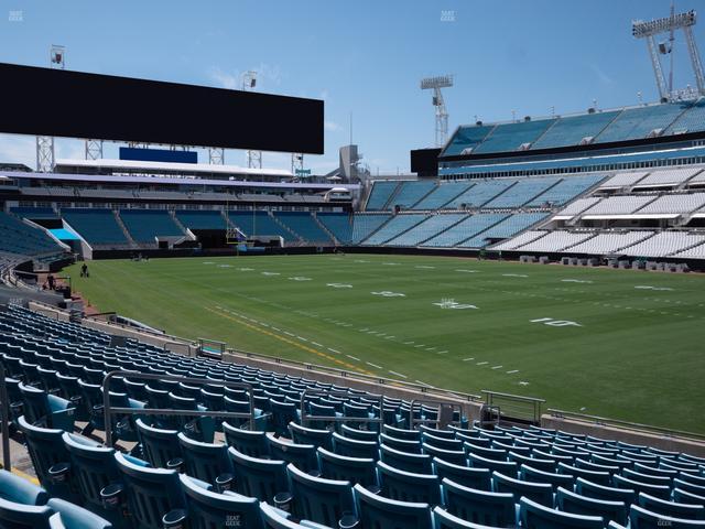 EverBank Stadium - Section 130 Seat View