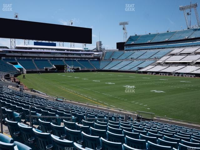 EverBank Stadium - Section 130 Seat View