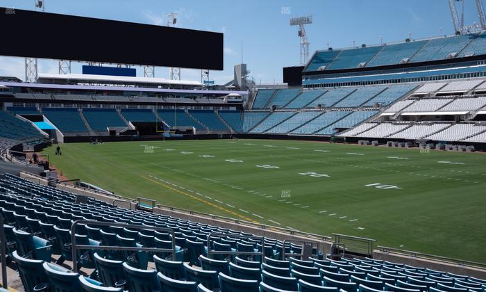EverBank Stadium - Section 130 Seat View