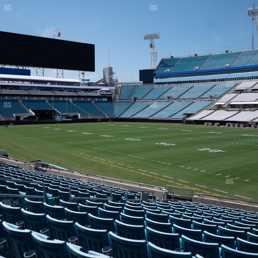 EverBank Stadium - Section 131 Seat View