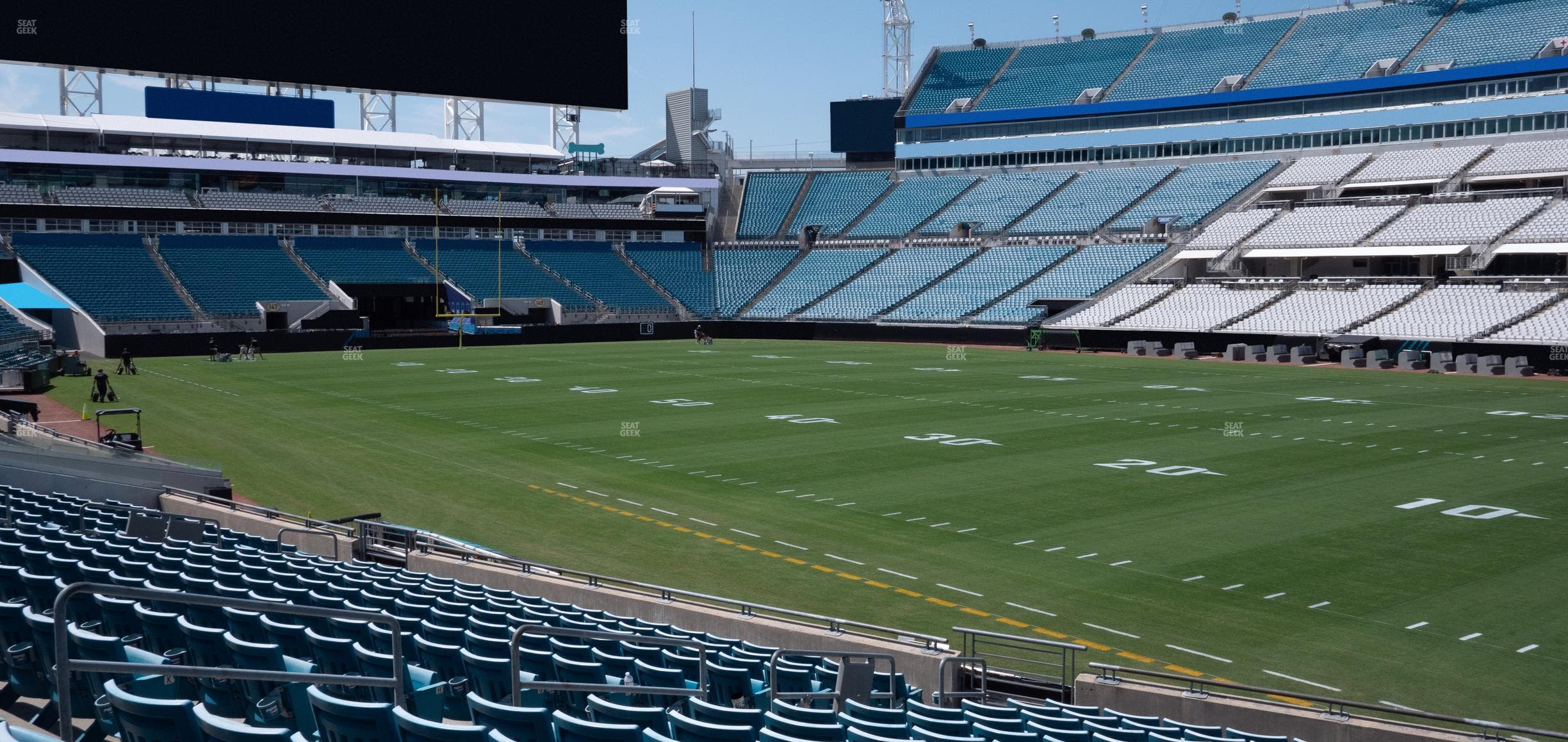 EverBank Stadium - Section 131 Seat View