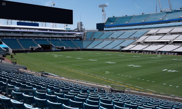 EverBank Stadium - Section 131 Seat View